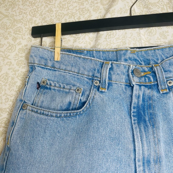 VINTAGE RALPH LAUREN CUT OFF JEAN SHORTS SIZE 10 - Picture 2 of 5